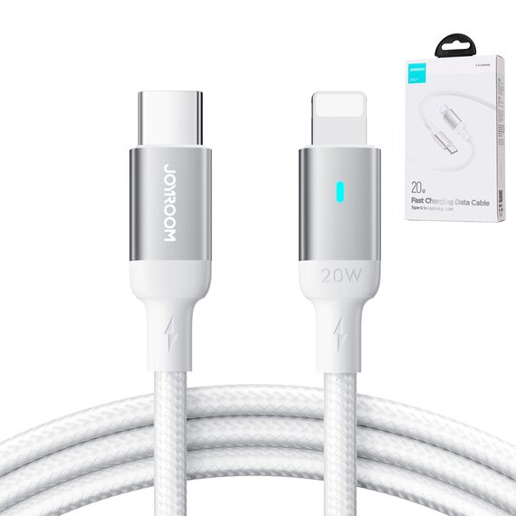 Joyroom cable USB C - Lightning 20W A10 Series 1.2 m white (S-CL020A10) - Cables & Adapters - Cables & Accessories - Techbox