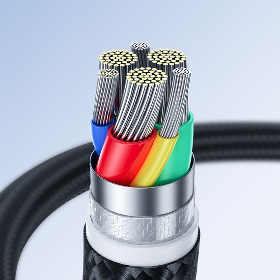 Joyroom cable USB - Lightning 2.4A Surpass Series 1.2 m black (S-UL012A11) - Cables & Adapters - Cables & Accessories - Techbox