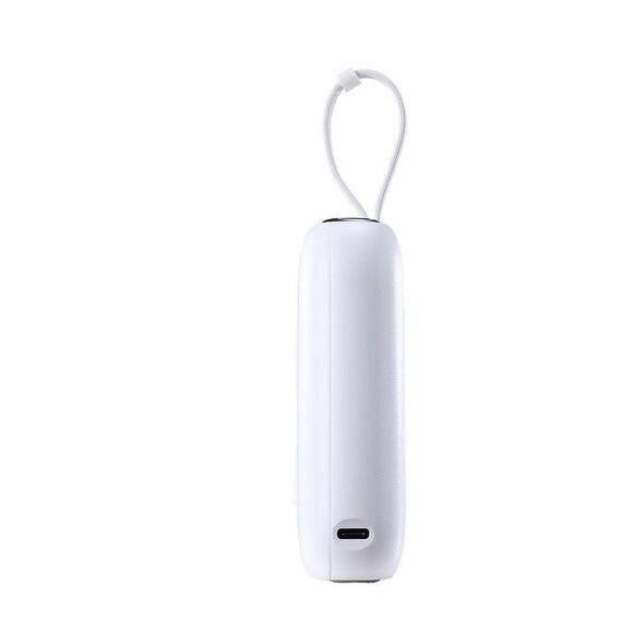 Joyroom mini powerbank 10000mAh Colorful Series 22.5W with 2 built-in USB C and Lightning cables white (JR-L012) | Techbox
