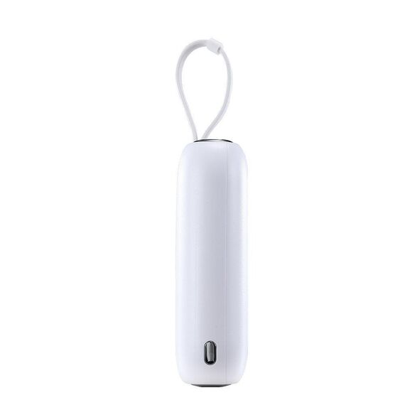 Joyroom mini powerbank 10000mAh Colorful Series 22.5W with 2 built-in USB C and Lightning cables white (JR-L012) | Techbox