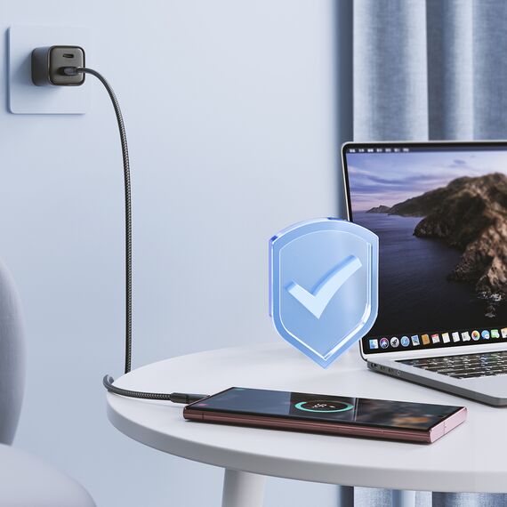 Joyroom USB - USB C 3A cable Surpass Series for fast charging and data transfer 1.2 m black (S-UC027A11) - Cables & Adapters - Cables & Accessories - Techbox