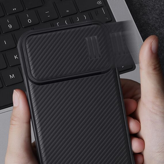 Nillkin CamShield S Case iPhone 14 Pro Max Armored Cover Camera Protector Black | Techbox