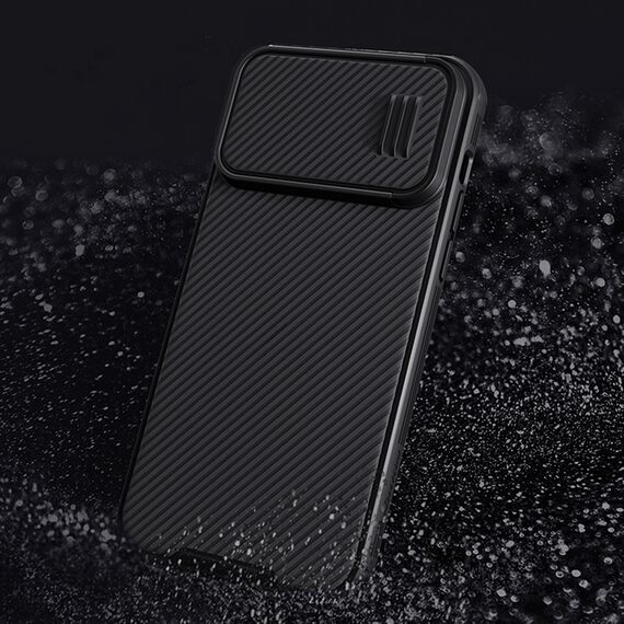 Nillkin CamShield S Case iPhone 14 Pro Max Armored Cover Camera Protector Black | Techbox