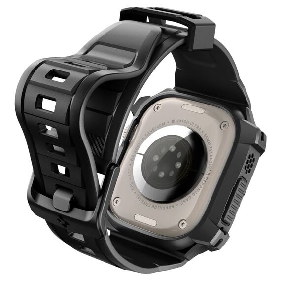 Spigen Rugged Armor Pro Apple Watch Ultra (49mm) Strap Case - Black | Techbox