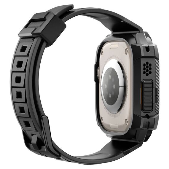 Spigen Rugged Armor Pro Apple Watch Ultra (49mm) Strap Case - Black | Techbox