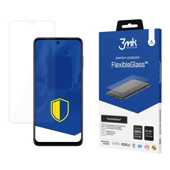 3mk FlexibleGlass™ hybrid glass for Motorola Moto G73 5G - Uncategorized Screen Protection (2) - Screen & Camera Protection - Techbox