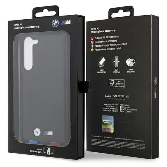 BMW BMHCS23M22PTDK S23+ S916 black/black Leather Stamp Tricolor | Techbox