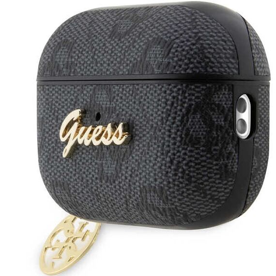Guess GUAP2G4GSMK AirPods Pro 2 cover black/black 4G Charm Collection - Smartphone Accessories - Cables & Accessories - Techbox