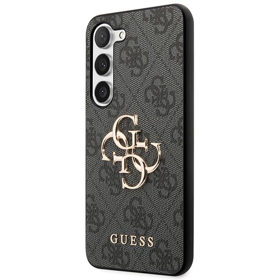 Guess GUHCS23S4GMGGR S23 S911 grey/grey hardcase 4G Big Metal Logo | Techbox