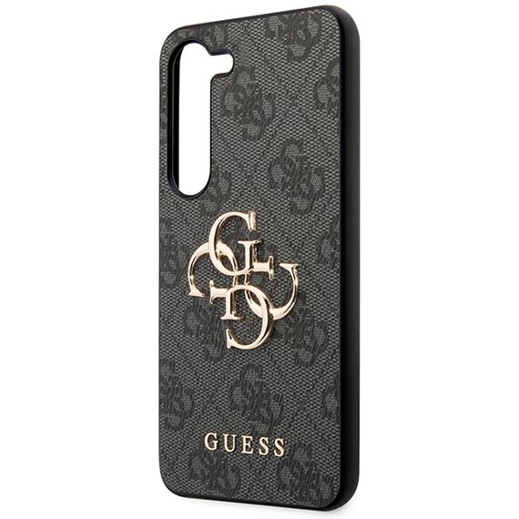 Guess GUHCS23S4GMGGR S23 S911 grey/grey hardcase 4G Big Metal Logo | Techbox