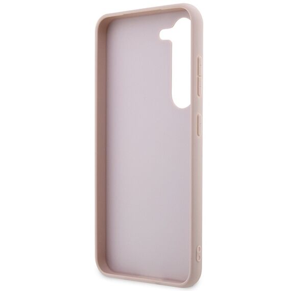 Guess GUHCS23S4GMGPI S23 S911 pink/pink hardcase 4G Big Metal Logo | Techbox
