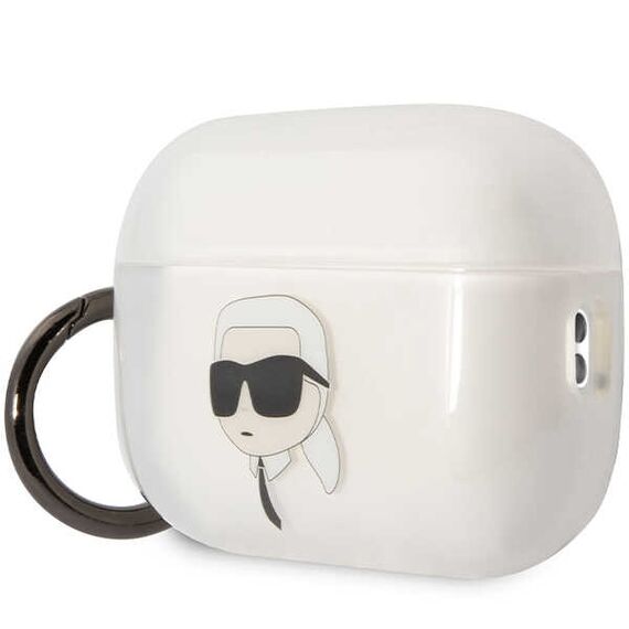 Karl Lagerfeld KLAP2HNIKTCT Airpods Pro 2 cover transparent Ikonik Karl Lagerfeld - Smartphone Accessories - Cables & Accessories - Techbox