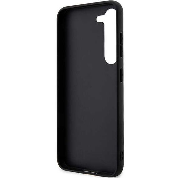Karl Lagerfeld KLHCS23MSAKLHPK S23+ S916 hardcase black/black Saffiano Mono Metal Logo | Techbox