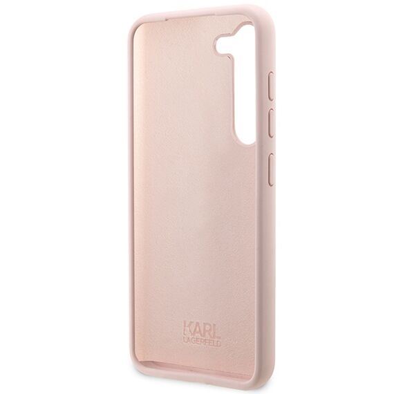 Karl Lagerfeld KLHCS23MSNIKBCP S23+ S916 hardcase pink/pink Silicone Ikonik | Techbox