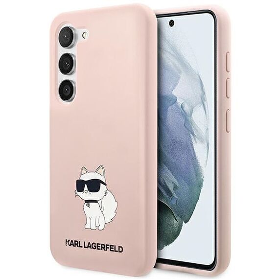 Karl Lagerfeld KLHCS23SSNCHBCP S23 S911 hardcase pink/pink Silicone Choupette | Techbox