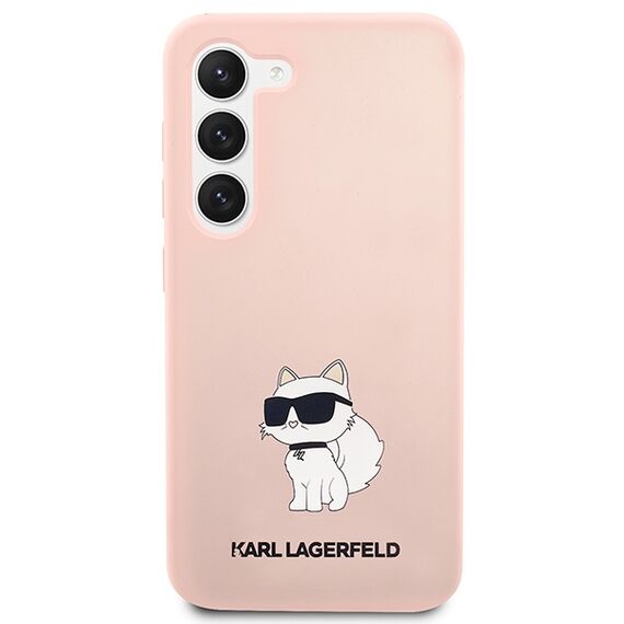 Karl Lagerfeld KLHCS23SSNCHBCP S23 S911 hardcase pink/pink Silicone Choupette | Techbox