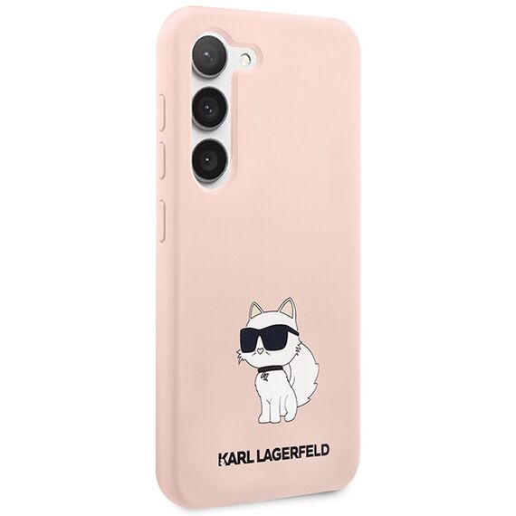 Karl Lagerfeld KLHCS23SSNCHBCP S23 S911 hardcase pink/pink Silicone Choupette | Techbox