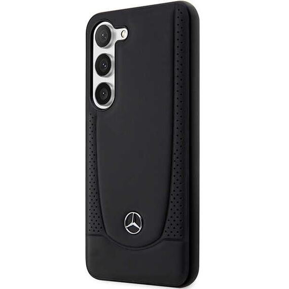 Mercedes MEHCS23SARMBK S23 S911 black/black hardcase Leather Urban - Samsung Cases - Cases - Techbox