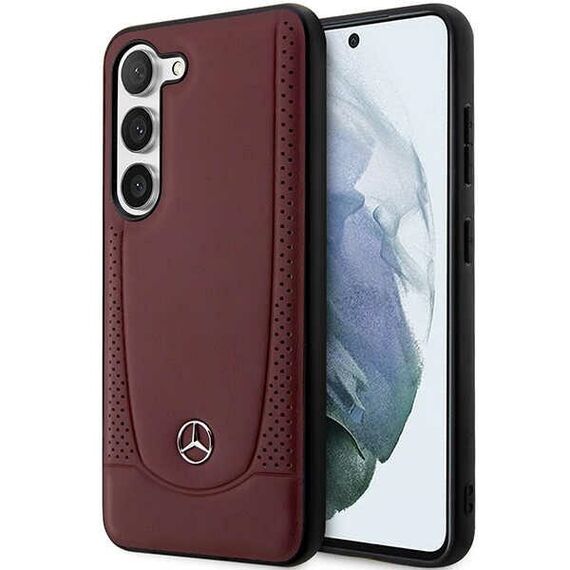 Mercedes MEHCS23MARMRE S23+ S916 red/red hardcase Leather Urban Bengale - Samsung Cases - Cases - Techbox