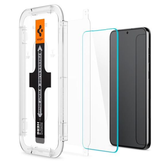 TEMPERED GLASS Spigen GLAS.TR "EZ FIT" 2-PACK GALAXY S23 CLEAR - Samsung - Screen & Camera Protection - Techbox
