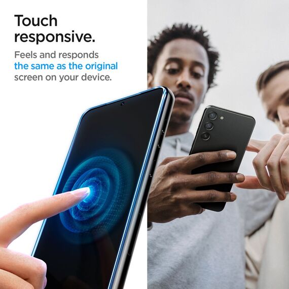 TEMPERED GLASS Spigen GLAS.TR "EZ FIT" 2-PACK GALAXY S23 CLEAR - Samsung - Screen & Camera Protection - Techbox