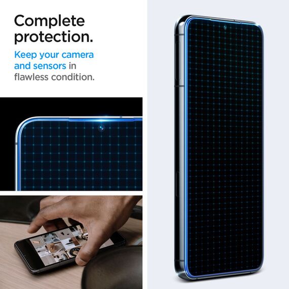 TEMPERED GLASS Spigen GLAS.TR "EZ FIT" 2-PACK GALAXY S23+ PLUS CLEAR - Samsung - Screen & Camera Protection - Techbox