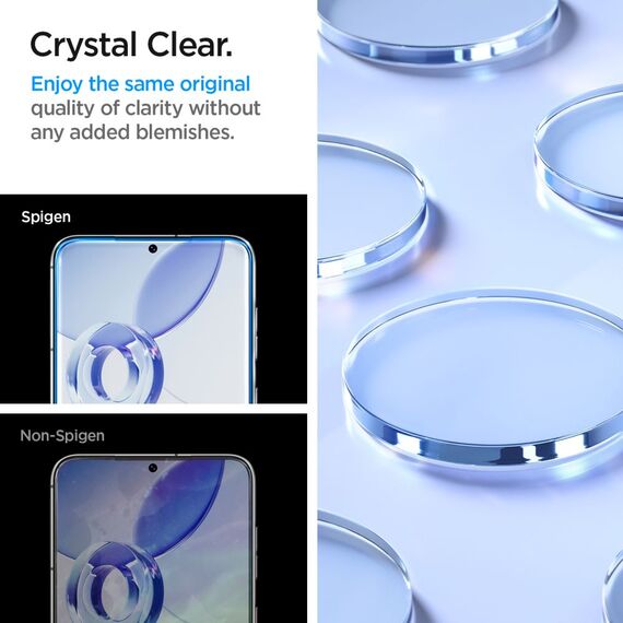 TEMPERED GLASS Spigen GLAS.TR "EZ FIT" 2-PACK GALAXY S23+ PLUS CLEAR - Samsung - Screen & Camera Protection - Techbox