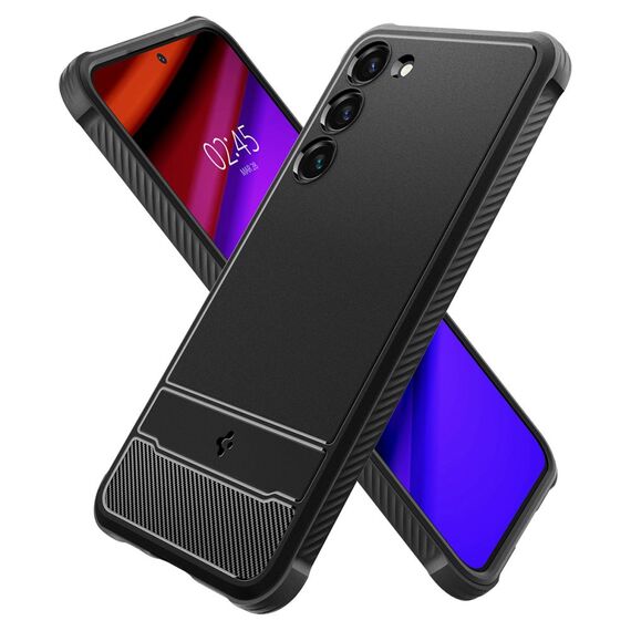 Spigen Rugged Armor Case for Samsung Galaxy S23 - Matte Black | Techbox