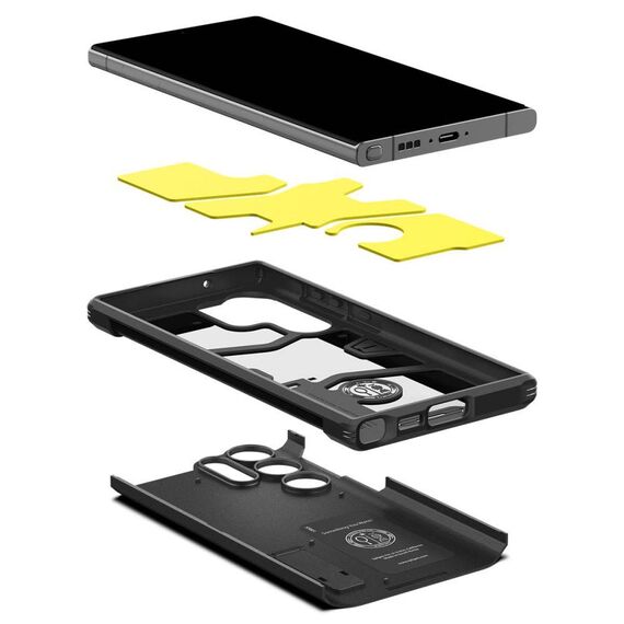 Spigen Tough Armor Case for Samsung Galaxy S23 Ultra - Black | Techbox