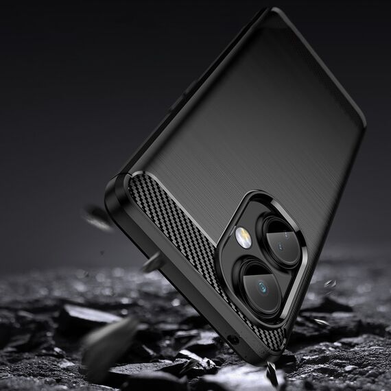 Carbon Case case for OnePlus Nord CE 3 flexible silicone carbon cover black - Uncategorized Cases (2) - Cases - Techbox