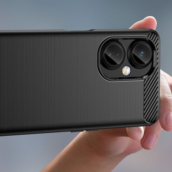 Carbon Case case for OnePlus Nord CE 3 flexible silicone carbon cover black - Uncategorized Cases (2) - Cases - Techbox