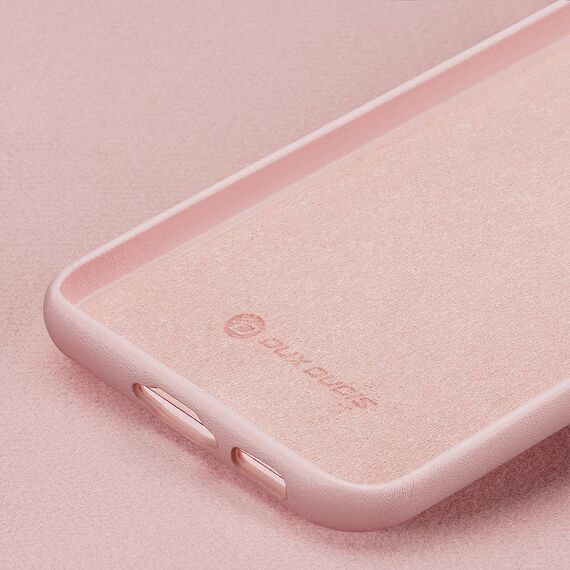 Dux Ducis Grit case for Samsung Galaxy S23+ elegant case made of artificial leather pink | Techbox