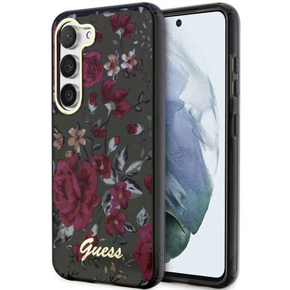 Guess GUHCS23MHCFWSA S23+ S916 green/kaki hardcase Flower Collection | Techbox