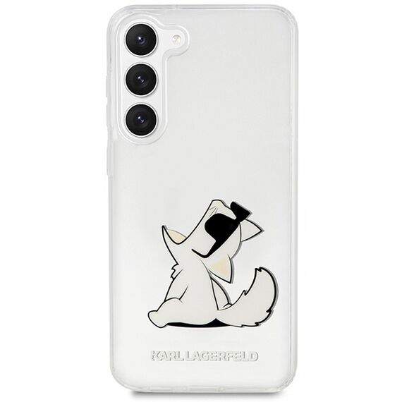 Karl Lagerfeld KLHCS23MCFNRC S23+ S916 transparent hardcase Choupette Fun | Techbox