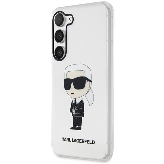 Karl Lagerfeld KLHCS23MHNIKTCT S23+ S916 transparent hardcase Ikonik Karl Lagerfeld | Techbox