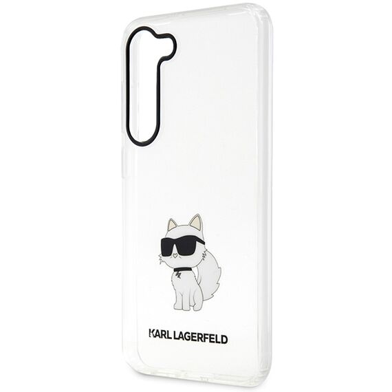 Karl Lagerfeld KLHCS23SHNCHTCT S23 S911 transparent hardcase Ikonik Choupette - Samsung Cases - Cases - Techbox