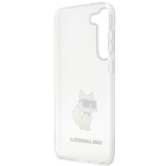 Karl Lagerfeld KLHCS23SHNCHTCT S23 S911 transparent hardcase Ikonik Choupette - Samsung Cases - Cases - Techbox