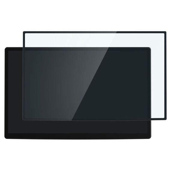 TEMPERED GLASS Spigen GLASS FC "EZ FIT" TESLA MODEL X 2022 / MODEL S 2021 BLACK - Uncategorized Screen Protection (2) - Screen & Camera Protection - Techbox