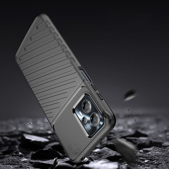 Thunder Case case for Motorola Moto G13 silicone armor case black | Techbox