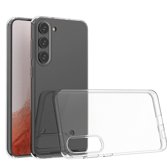 Ultra Clear 0.5mm case for Samsung Galaxy S23 thin cover transparent | Techbox