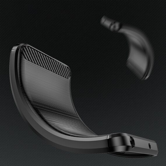 Carbon Case case for Infinix Hot 12 Pro flexible silicone carbon cover black - Uncategorized Cases (2) - Cases - Techbox