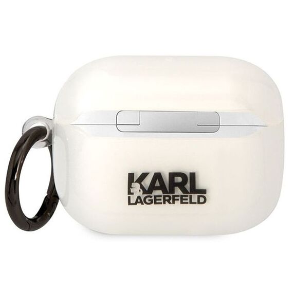 Karl Lagerfeld KLAPHNCHTCT Airpods Pro cover transparent Ikonik Choupette - Smartphone Accessories - Cables & Accessories - Techbox