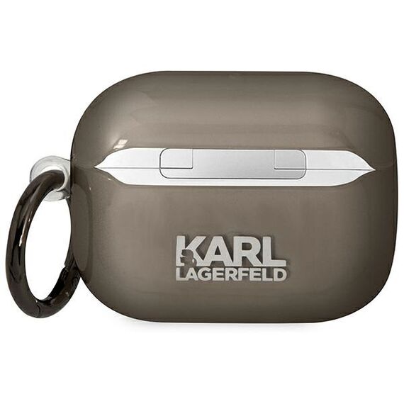Karl Lagerfeld KLAPHNIKTCK AirPods Pro cover black/black Karl's Head | Techbox