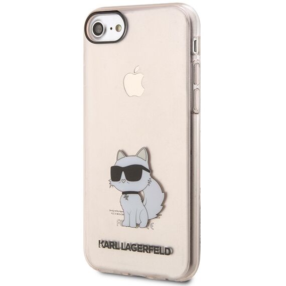 Karl Lagerfeld KLHCI8HNCHTCP iPhone 7/8/ SE 2020 / SE 2022 pink/pink hardcase Ikonik Choupette - Uncategorized Cases (2) - Cases - Techbox