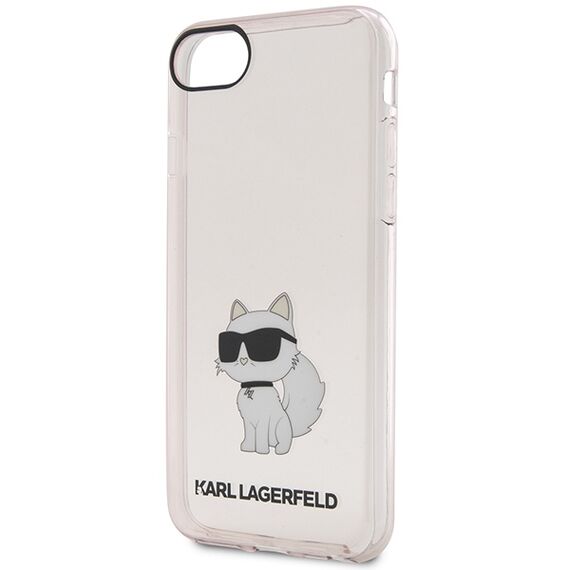 Karl Lagerfeld KLHCI8HNCHTCP iPhone 7/8/ SE 2020 / SE 2022 pink/pink hardcase Ikonik Choupette - Uncategorized Cases (2) - Cases - Techbox