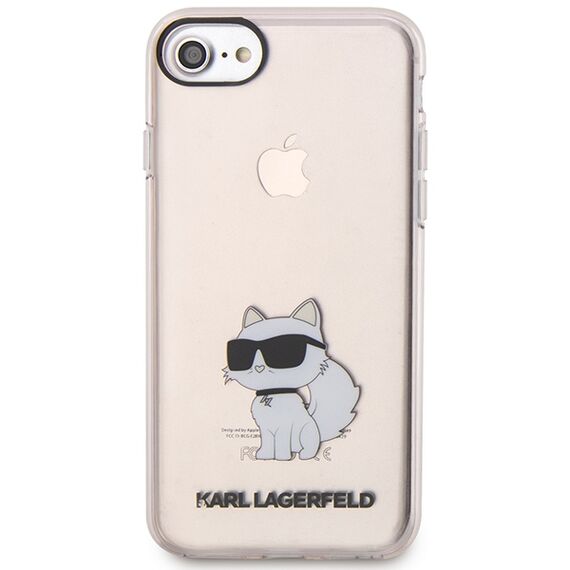 Karl Lagerfeld KLHCI8HNCHTCP iPhone 7/8/ SE 2020 / SE 2022 pink/pink hardcase Ikonik Choupette - Uncategorized Cases (2) - Cases - Techbox