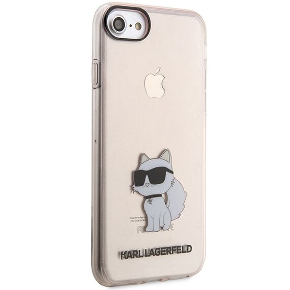Karl Lagerfeld KLHCI8HNCHTCP iPhone 7/8/ SE 2020 / SE 2022 pink/pink hardcase Ikonik Choupette - Uncategorized Cases (2) - Cases - Techbox