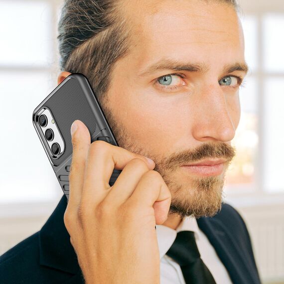 Thunder Case case for Samsung Galaxy A24 4G silicone armor case black - Samsung Cases - Cases - Techbox