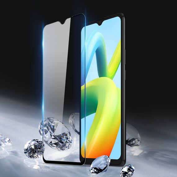 Dux Ducis 9D Tempered Glass Screen Protector for Xiaomi Redmi A2 / Redmi A1 9H with Black Frame | Techbox