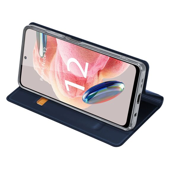 Dux Ducis Skin Pro Case for Xiaomi Redmi Note 12 Flip Card Wallet Stand Blue - Xiaomi Cases - Cases - Techbox